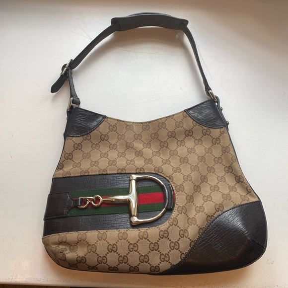Authentic Gucci horsebit bag